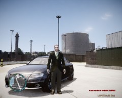 Field Agent Young from MI5 with his new unmarked Audi