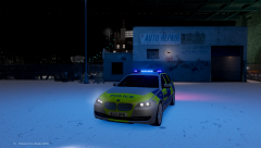 BMW 530D Metropolitan Police Service Light Show