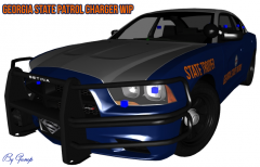 Georgia State Patrol Charger WIP