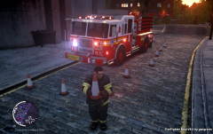 [TEASER - DAY #15] securing the scene (road cone) - Firefighter mod by gangrenn [WIP]