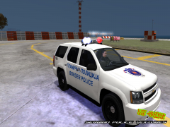 Border Police Chevy Tahoe with Sirens