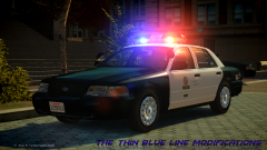 2008 Ford Crown Victoria Police Interceptor - Los Angeles Police Department (Code 3 MX7000)