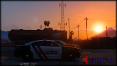 Two Sandy Shores PD Officers Talking