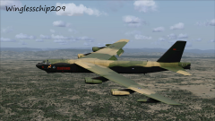 B-52 from Vietnam war era