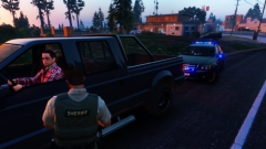 Traffic Stop in the New Caprice