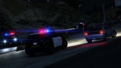 Trying to do donuts around the cops seems to make them more pissed off...