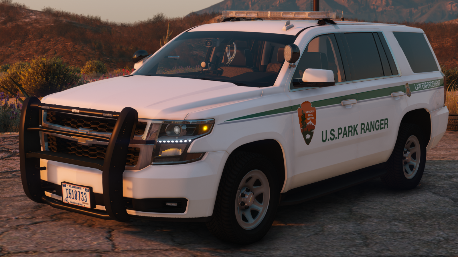 Chevrolet Tahoe Special Service Vehicle U S Park Ranger Gta V