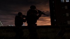 We're in position...