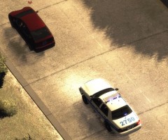 Suspect person flees