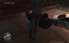 I said when I pulled you over that modifying your car was a stupid idea!