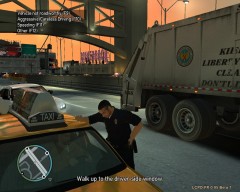 Pulling a guy over for crashing into me