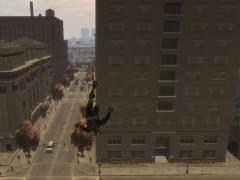 Jumping out of the building