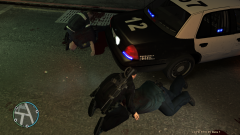 Trying to revive two downed officers after a violent shooting.