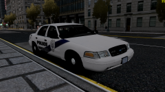 2011 Ford Crown Victoria Police Interceptor Slicktop -  Liberty City Police
