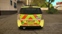 London Ambulance - Vauxhall Zafira Mk2 RRV