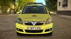 London Ambulance - Vauxhall Zafira Mk2 RRV