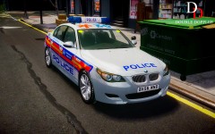2006 BMW 5 E60 Metropolitan Police Armed Response Vehicle