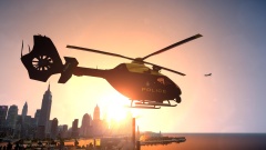 NPAS chasing criminals in the sunset