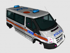 Met Police Ford Torneo Van (CONVERSION)