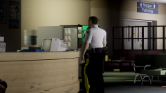 RCMP Corporal at Hospital