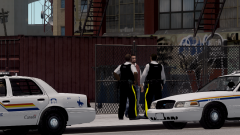 RCMP Speak with victim of assault.