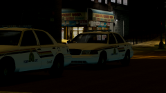 RCMP at a hospital for unknown reasons.