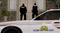 RCMP at a Residence Investigating Loud Yelling and Crashing.