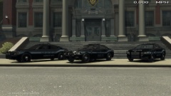Three Generations of charger - Thin Blue Line