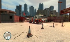 FDLC @ A trailer fire.