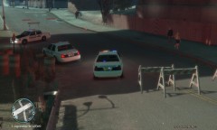 Shoot out crime scene!