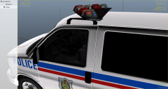 Saskatoon Police Service GMC Savana Skin W.I.P.