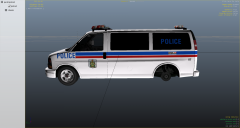 Saskatoon Police Service GMC Savana Skin W.I.P.