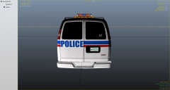 Saskatoon Police Service GMC Savana Skin W.I.P.