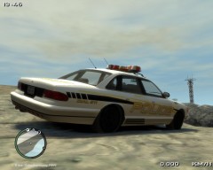 Police Cruiser in CVPI Skin 11