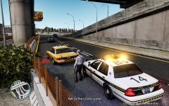 Tropper On Traffic Stop,