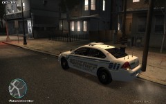 Sheriff's Deputy Arriving At Shots Fired Call