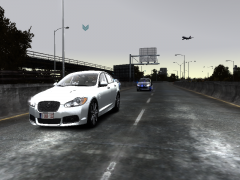 Car crash after Pursuit