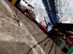 Running over the camera