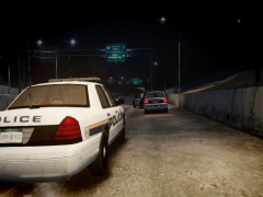 FIA Police and LC Highway Patrol helping another officer out