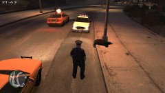 NYPD Vehicle vs perp