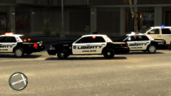 Liberty PD at the projects