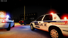 Traffic stop by two agencies