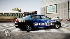 Custom painted Police Charger