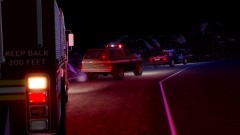 Scene of Forest fire