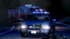 Scene of Forest fire