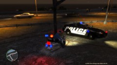 Who steals a police car?