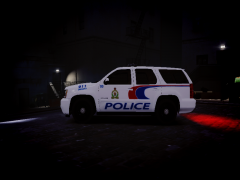 Belleville Police Dept. Tahoe