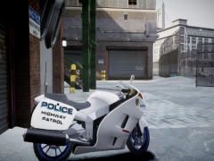 A Highway Patrol bike [W.I.P]