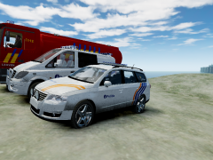 Belgian Police VW Passat
