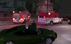 Charger, Engine, and Ambulance